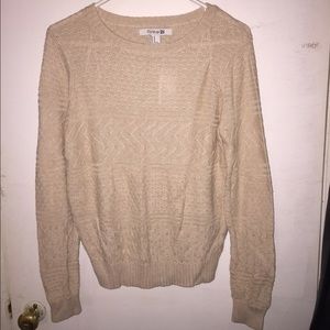 Forever 21 | Beige Cream Light Tan Medium Sweater